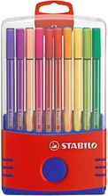 Stabilo Tussikynäpakkaus Point 88 Fineliner 20 Väriä Sinisessä Telineessä (4006381354462)