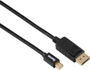 Hama Johto Mini Displayport Uros - Displayport Uros, 1,80M Kullattu (4007249545633)