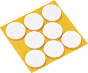 Lattiasuoja Ø28mm, 8Kpl Valkoinen (4007874833204)