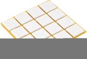 Huopatassu 22X22mm, 16Kpl Valkoinen (4007874833280)