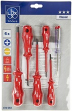 Lux-Tools Ruuvimeisselisarja 6-Osainen Classic (4007875100534)