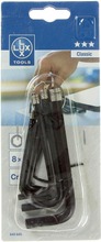 Lux-Tools Kuusiokolosarja 8-Osainen Classic (4007875458208)