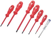 Lux-Tools Ruuvimeisselisarja 7-Osainen Comfort (4007875850873)