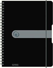 Herlitz Kierrevihko A4/80 Easy Orga Musta (4008110464435)