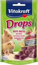 Vitakraft Drops Herkkunap Punajuuri 75G (4008239266194)