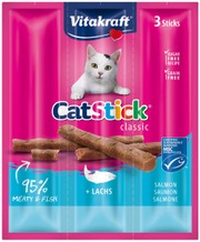 Vitakraft Cat Stick® Lihatikku Kissoille, Lohi 3Kpl (4008239393142)