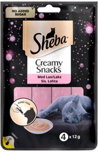 Sheba Creamy Snacks Lohta 4X12g (4008429116193)