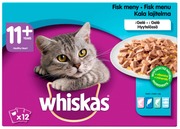 Whiskas 11+ Kalalajitelma Hyytelössä 12X100g (4008429133275)