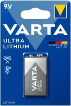 Varta Ultra Lithium 9V Paristo (4008496675265)