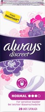 Always 28Kpl Discreet Normal Inkontinenssi Pikkuhoususuoja (4015400675464)