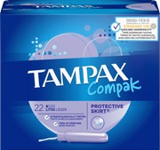 Tampax 22Kpl Compak Lites Tamponi (4015400715269)