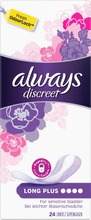 Always 24Kpl Discreet Long Plus Inkontinenssisuoja (4015400844570)