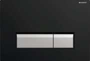 Geberit Sigma 40 Huuhtelupainike Musta Duofresh (4025416145349)