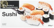 Dencon Foods The World Of Fingerfood Sushi 10X225g, 2,25 Kg/Ltk, Pakaste (4029401070005)