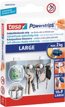 Tesa Powerstrips Kaksipuolinen Teippi Leveä Valkoinen (4042448104236)