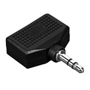 Hama Audiosovite 2X3,5mm - 3,5Mm, Musta (4047443194480)
