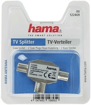 Hama Antenninjohdon T-Liitin Uros, Metalli (4047443198952)