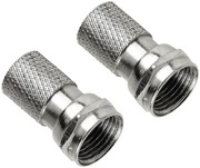 Hama F-Liitin 5,5Mm Kierrettävä 2Kpl (4047443207241)