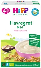 Hipp Luomu Mieto Kaurapuuro 4Kk, 8 Annosta 270G (4062300361638)