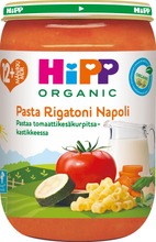 Hipp 220G Luomu Pastaa Tomaatti-Kesäkurpitsakastikkeessa 12Kk