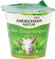 Andechser Natur Vuohenjogurtti Maustamaton 125G Luomu (4104060025716)