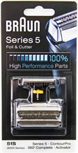 Braun 51S Silver Combi Pack Terä Ja Teräverkko (4210201072911)