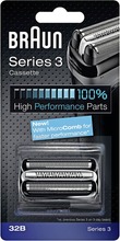 Braun 32B Black Cassette Terä Ja Teräverkko (4210201115694)