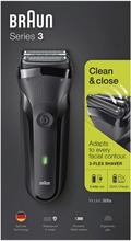 Braun 3-Series 300S Parranajokone (4210201163305)