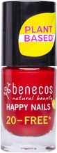 Benecos Happy Nails Nail Polish - Kynsilakka Cherry Red 5Ml (4260198094731)