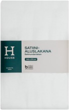 House Satiinialuslakana 240X270cm Valkoinen (4337255389175)