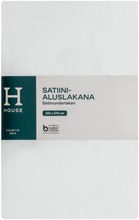 House Satiinialuslakana 150X270cm Valkoinen (4337255389427)
