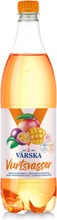 Värska Vurtsvasser Mango-Passion Täysmehu+Luontainen Kivennäisvesi, Hiilihapollinen 0,95L Pet (4740042701911)