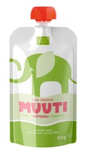 Muuti Luomu Päärynä Vadelma Banaani Smoothie 110G (4740073072813)