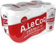 6 X A. Le Coq Alkoholiton 0,0% Olut 0,33 L Tlk (4740098091981)