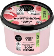 Organic Shop Nourishing Body Cream Lychee -Vartalovoide 250 Ml