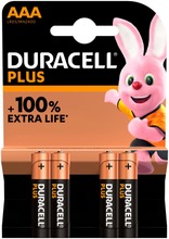 Duracell 4Kpl Plus Power Aaa Alkaliparisto (5000394141117)