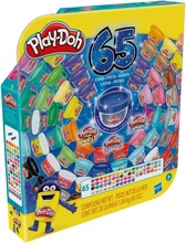 Play-Doh Ultimate Color Collection 65-Pakkaus Valikoituja Mallinnusaineita 3-Vuotiaille Ja Sitä Vanhemmille Lapsille, Myrkytön, 28 G Ruukut (5010993821990)