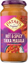 Patak's Tikka Masala Hot And Spicy Currykastike 450G