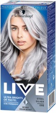 Schwarzkopf Live Ultra Brights  98 Steel Silver Hiusväri (5012583205401)
