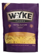 Wyke Farms 180G Juustoraaste Pitkään Kypsytetty Cheddar (5021427911279)