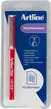 Artline Kuitukynä 200 0,4Mm Punainen (5037538027525)
