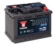 Yuasa Käynnistysakku 60Ah Agm, Start-Stop Autoihin (5050694029158)