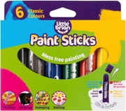 Little Brian Paint Sticks Classic Colours 6 Kpl Maalauspuikkoa (5051170611157)