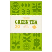 Tesco 50G Vihreä Tee Sitruunalla 20Ps (5051898697341)