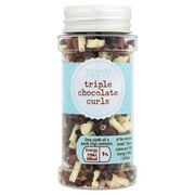Tesco 100G Triple Choc Curls Suklaakoriste (5052910255761)