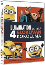 Dvd Itse Ilkimys Box - 4 Elokuvaa (5053083130510)
