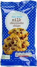 Tesco 100G Milk Chocolate Chips Maitosuklaapaloja Leivontaan (5053947312281)