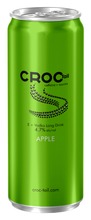 Croc Tail E + Vodka Long Drink Omena Alkoholijuoma Cocktail 4,7% 330Ml