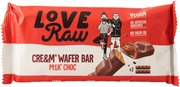Loveraw Suklaavohvelipatukka Hasselpähkinätäytteellä 43 G Vegaaninen