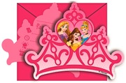 Disney Prinsessat Kutsukortti 6Kpl (5201184850060)
